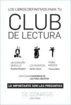 Los Libros Definitivos para tu Club de Lectura (3 Vol. )