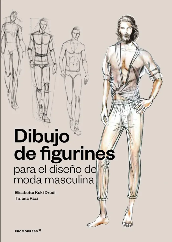 Dibujo de Figurines para el Diseño de Moda Masculina