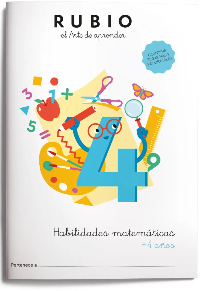 Habilidades Matemáticas 4 Años. Rubio el Arte de Aprender