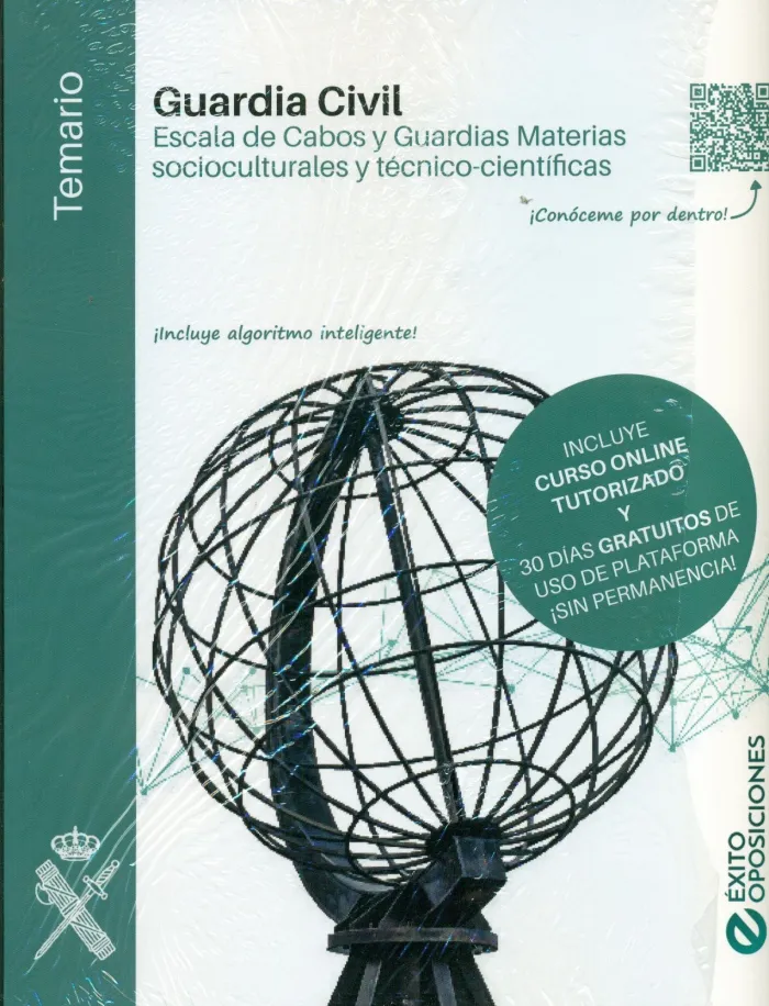 Guardia Civil. Temario. Escala de Cabos y Guardias. Materias Socioculturales y Tecnico-Cientificas