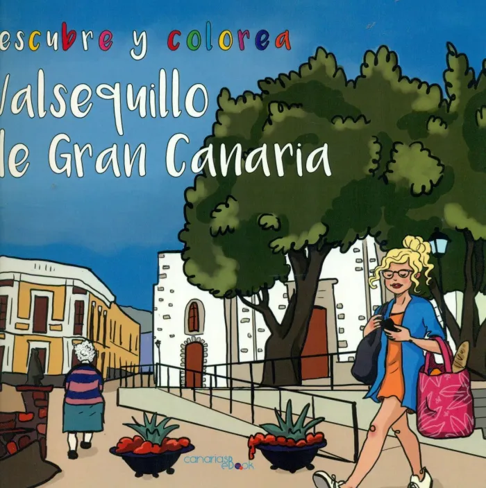Descubre y Colorea Valsequillo de Gran Canaria