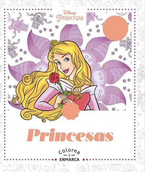 Princesas. Colorea y Enmarca