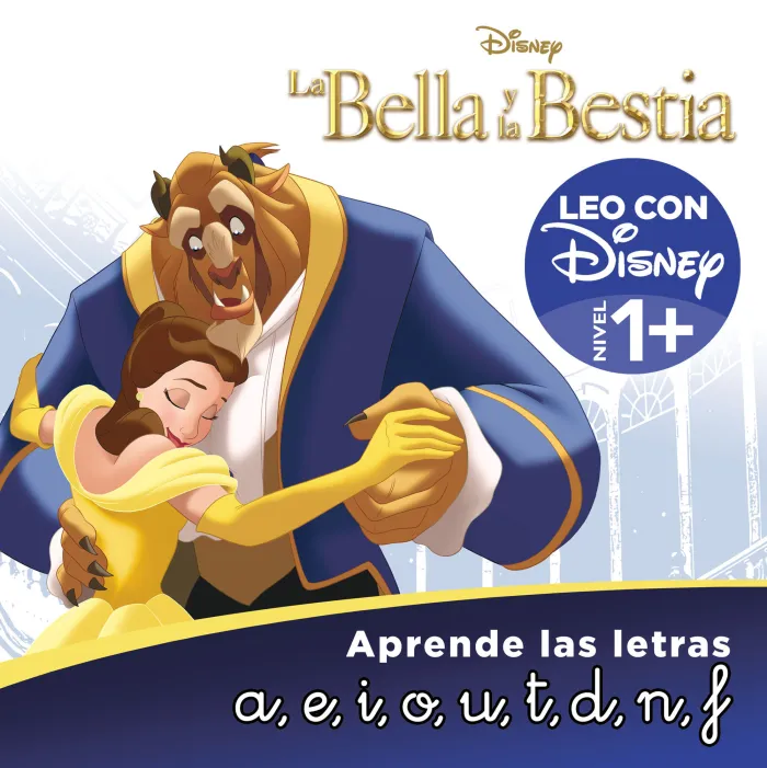 La Bella y la Bestia. Aprende las Letras (Leo con Disney - Nivel 1)