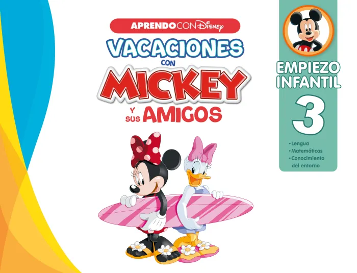 Vacaciones con Mickey y Sus Amigos. Empiezo Infantil 3