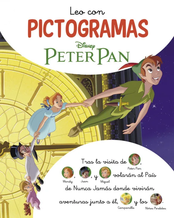 Leo con Pictogramas Disney. Peter Pan