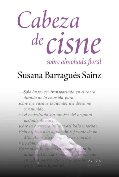 Cabeza de Cisne Sobre Almohada Floral