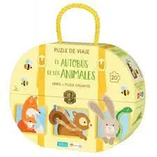 El Autobús de los Animales. Puzle de Viaje (Caja)