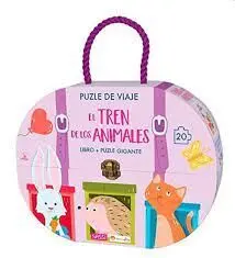 El Tren de los Animales. Libro + Puzzle Gigante