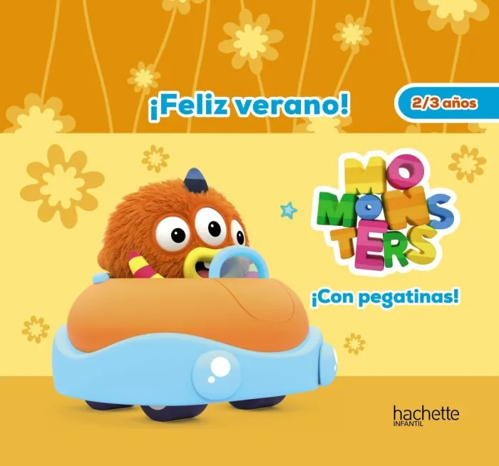 Feliz Verano - Momonsters con Pegatinas - 2-3 Años