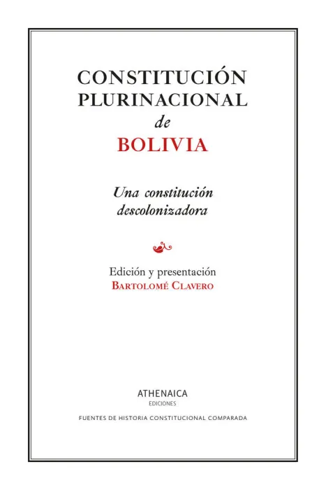 Constitución Plurinacional de Bolivia
