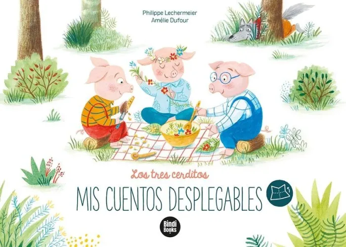 Los Tres Cerditos-Mis Cuentos Desplegables