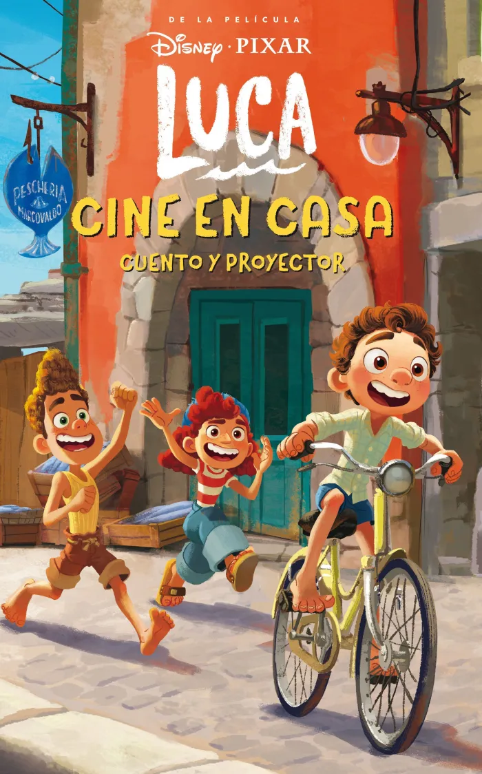 Luca. Cine en Casa. Cuento y Proyector
