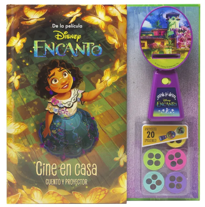 Encanto. Cine en Casa. Cuento y Proyector