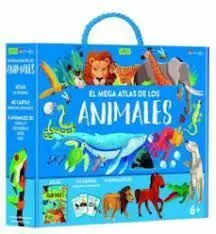 El Mega Atlas de los Animales (Atlas , 40 Cartas , 4 Animales Em 3D)