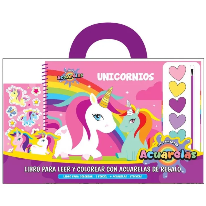 Acuarelas Unicornios