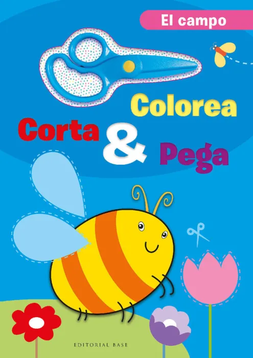 Colorea, Corta y Pega. El Campo
