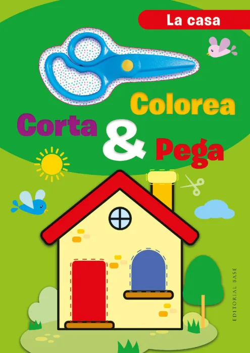 Colorea, Corta y Pega. En Casa