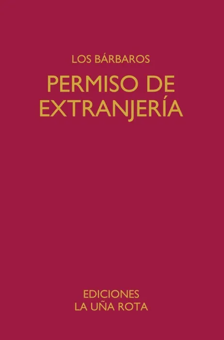 Permiso de Extranjería