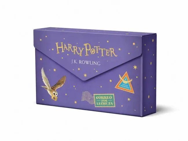 Harry Potter (Estuche Envío Especial - Correo por Lechuza) (3 Primeros Vols. Formato Bolsillo)