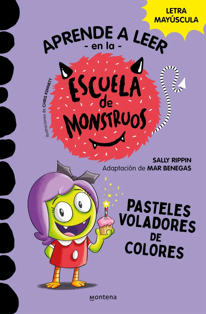 Aprende a Leer en la Escuela de Monstruos 5 Pasteles Voladores de Colores