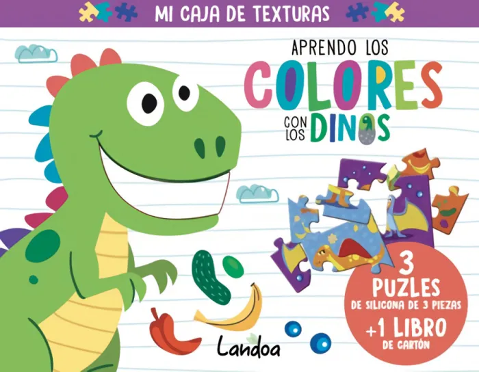 Aprendo los Colores con los Dinos (Caja)