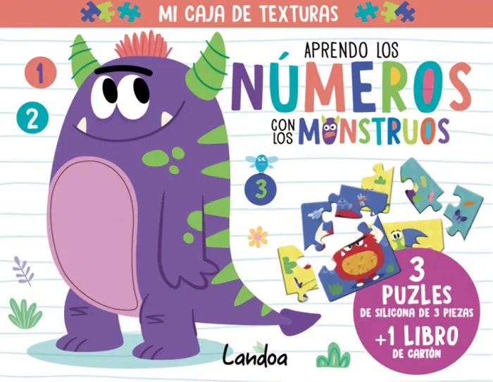 Aprendo los Números con los Monstruos (Caja)
