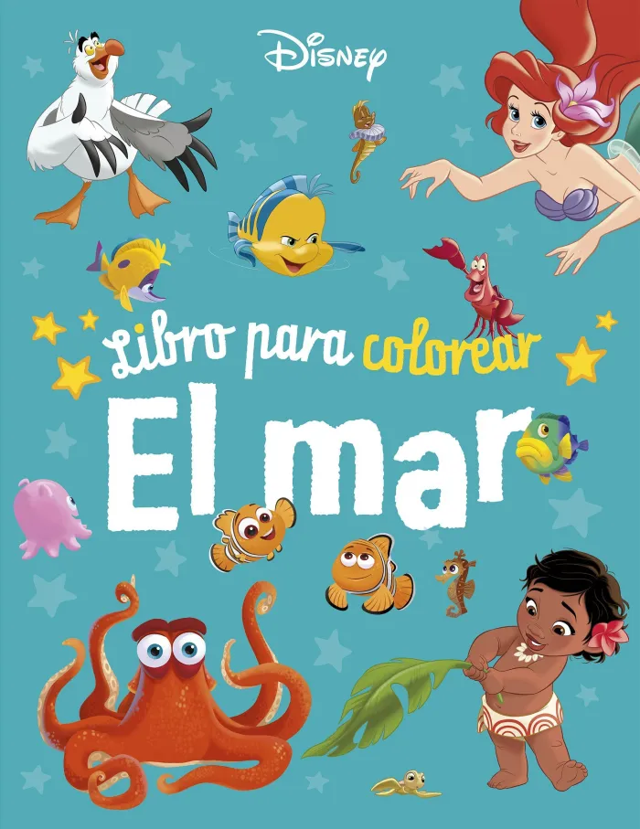 Libro para Colorear. El Mar