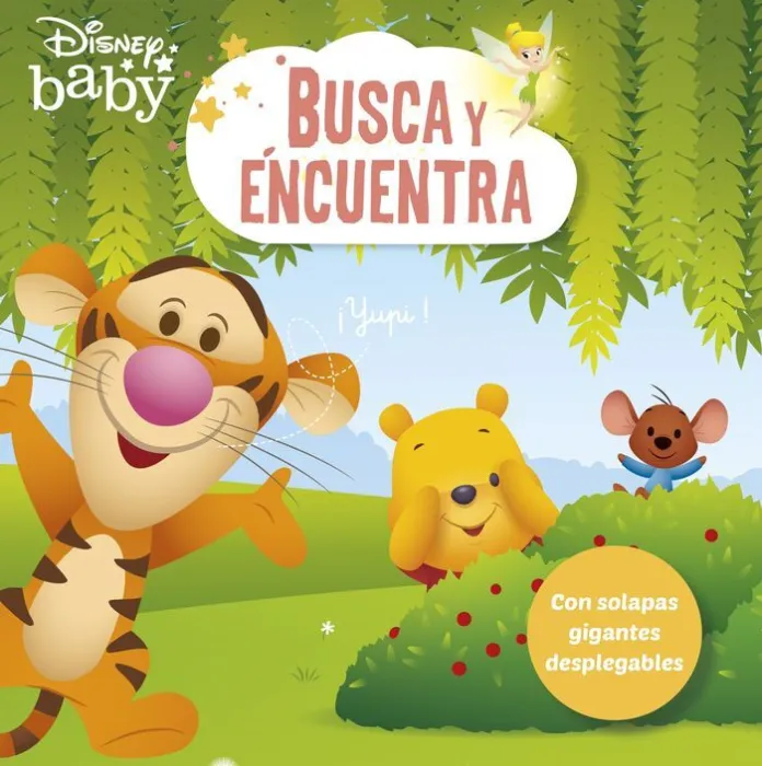 Busca y Encuentra. Con Solapas Gigantes Desplegables. Disney Baby