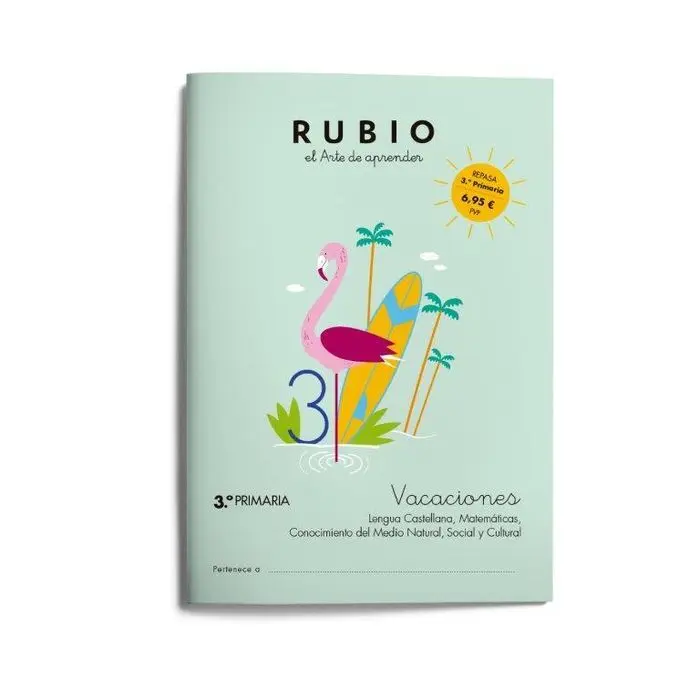 Rubio Vacaciones 3º Primaria
