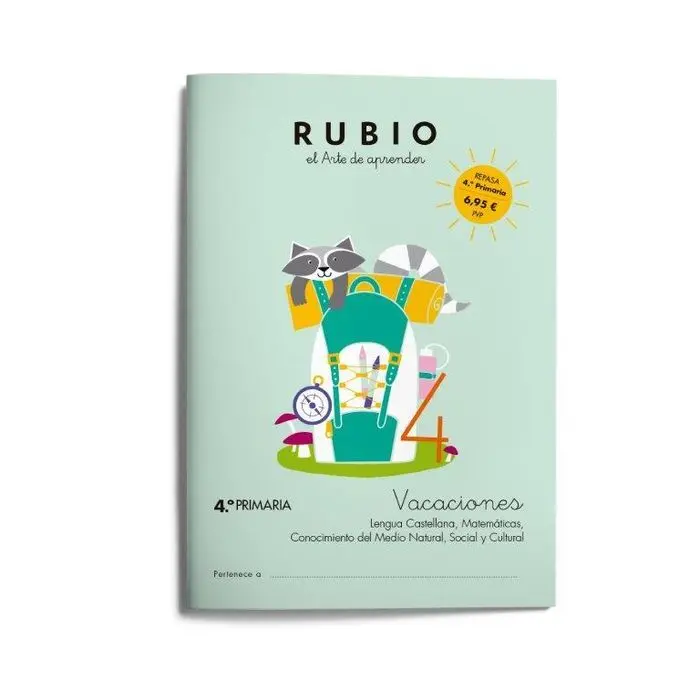 Rubio Vacaciones 4º Primaria