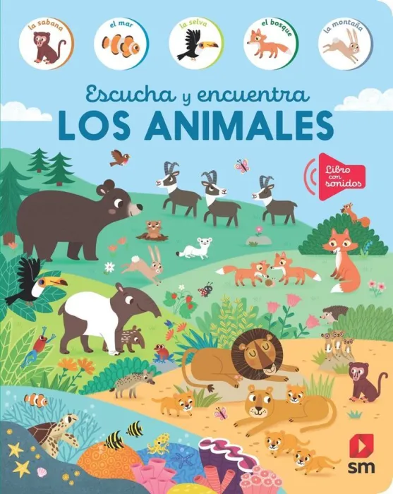 Los Animales. Escucha y Encuentra