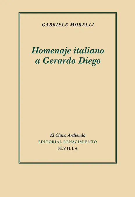 Homenaje Italiano a Gerardo Diego