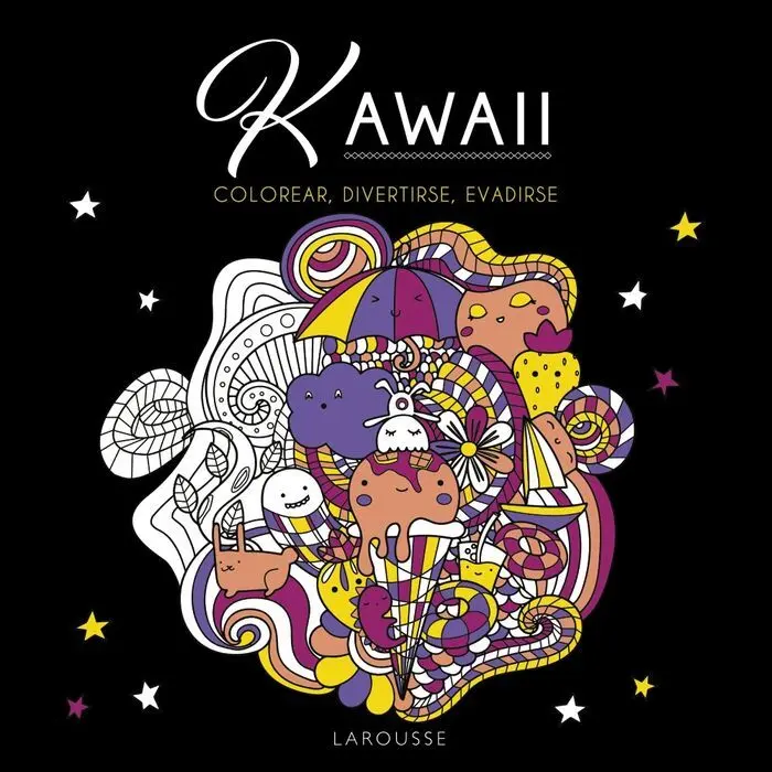 Kawaii. Colorear, Divertirse y Evadirse