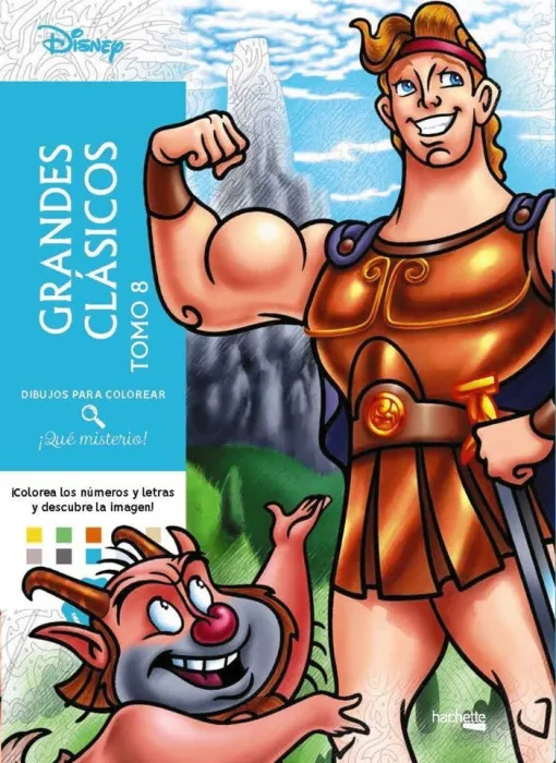 Grandes Clásicos 8 Dibujos para Colorear. ¡Qué Misterio!