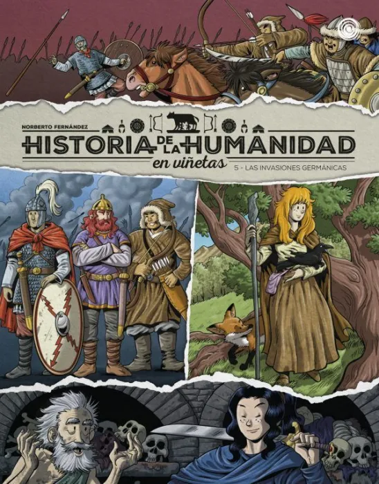Historia de la Humanidad en Viñetas 5 las Invasiones Germanicas