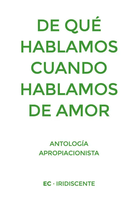 De qué Hablamos Cuando Hablamos de Amor