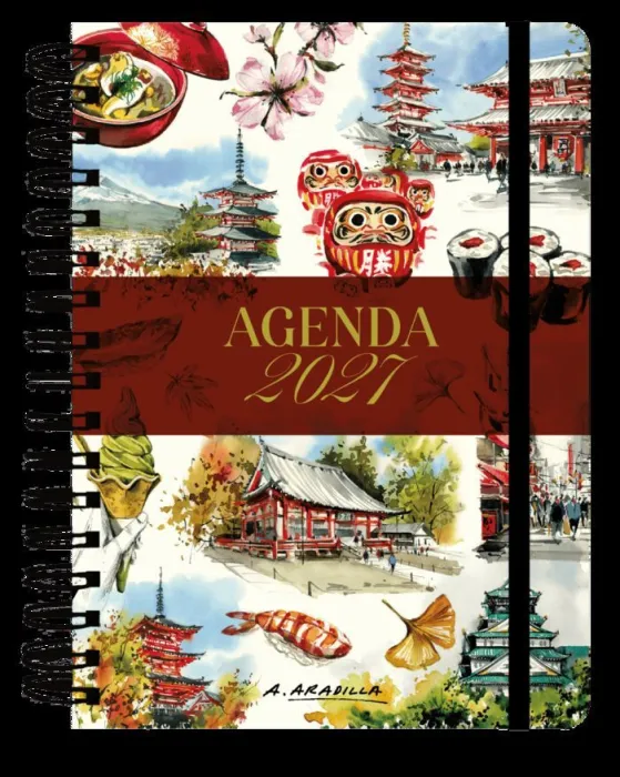 Agenda Anual Semanal 2027 Alicia Aradilla