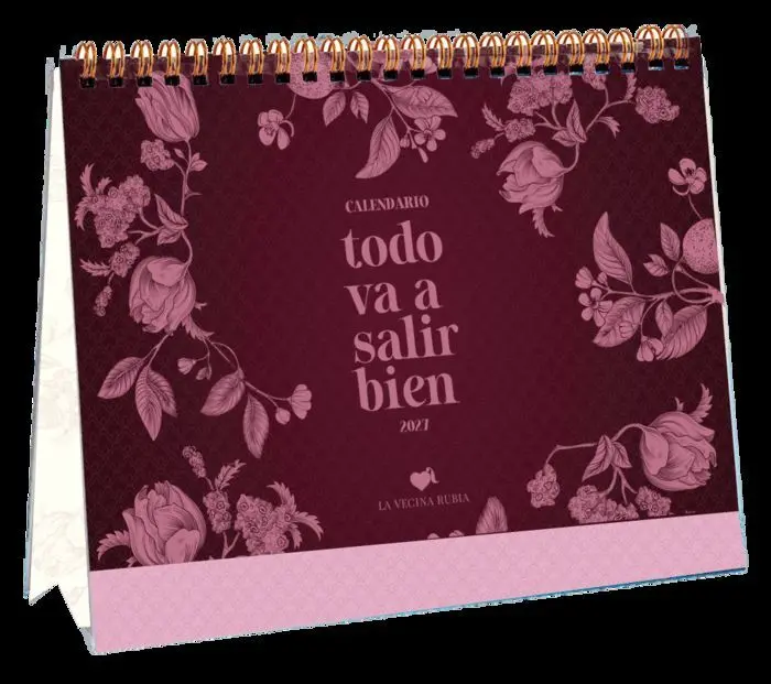 Calendario de Mesa 2027 la Vecina Rubia