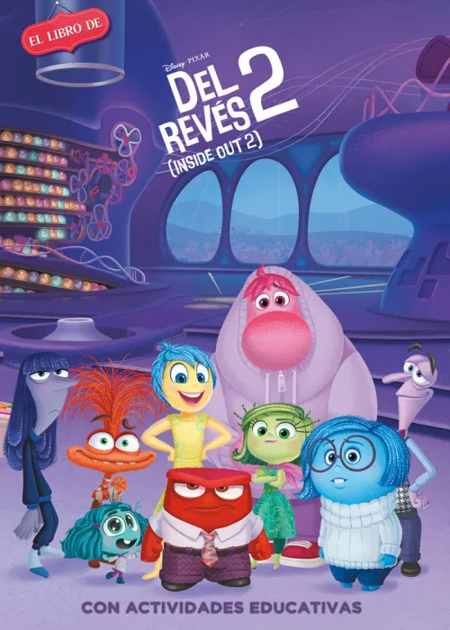 Del Revés 2 (Inside Out 2) el Libro de la Película