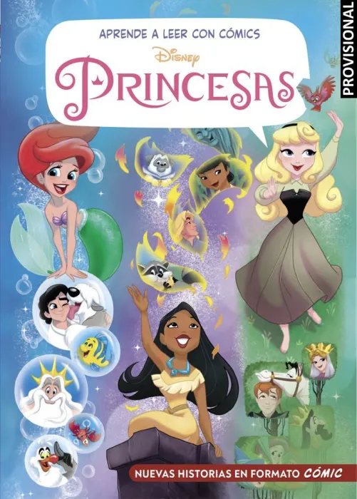 Princesas Disney. Aprendo a Leer con Cómics