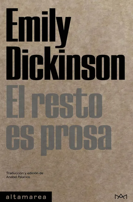 El Resto Es Prosa