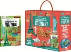 Monumentos del Mundo. Viaja, Conoce, Explora. Puzle Oval (Caja)