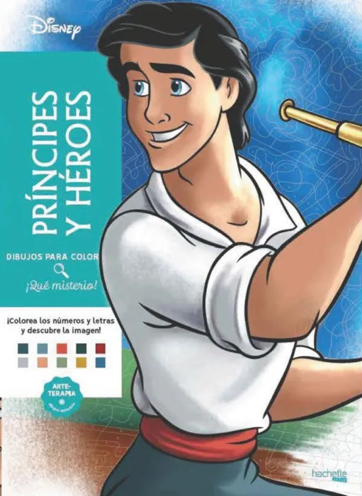 Principes y Heroes. Dibujos para Colorear - que Misterio