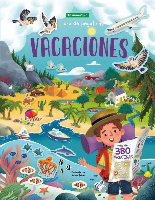 Vacaciones. Libro de Pegatinas