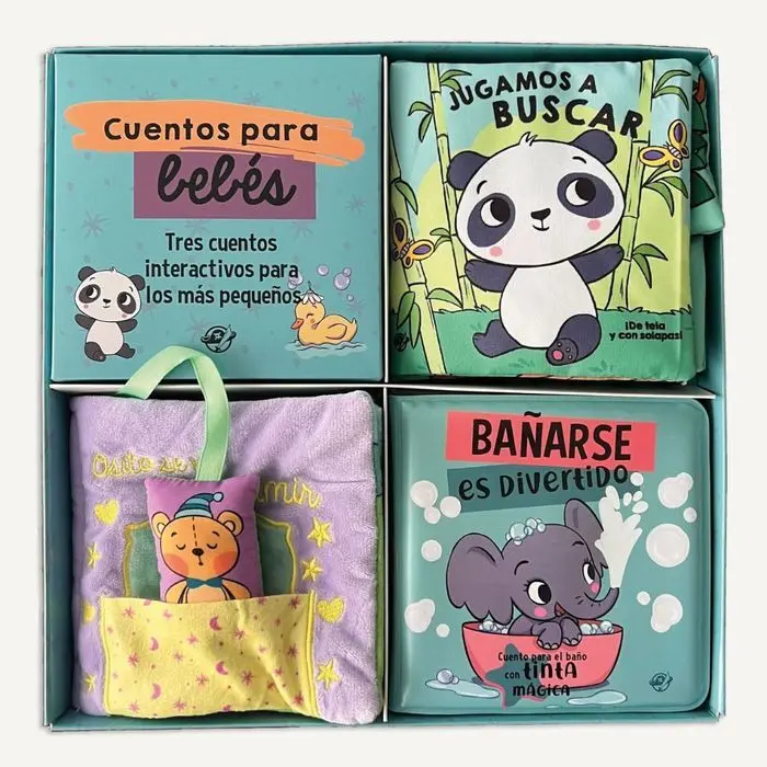 Cuentos para Bebés (3 Cuentos de Tela)