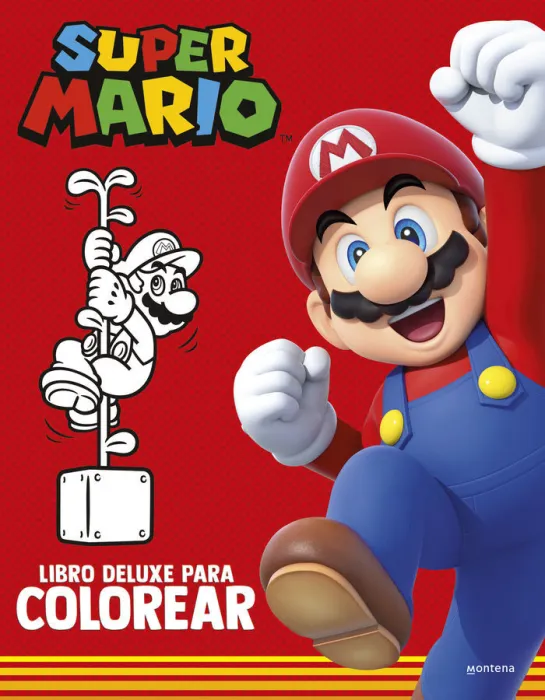 Super Mario Libro para Colorear