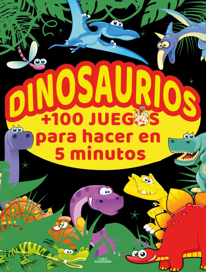 Dinosaurios +100 Juegos para Hacer en 5 Minutos