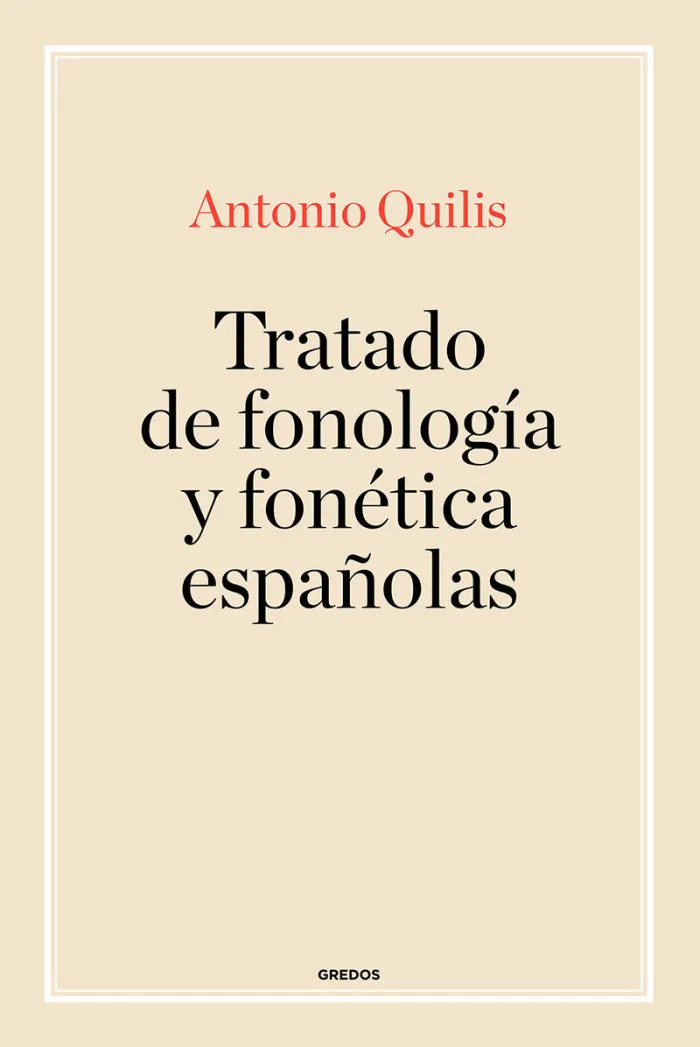 Tratado de Fonología y Fonética Españolas