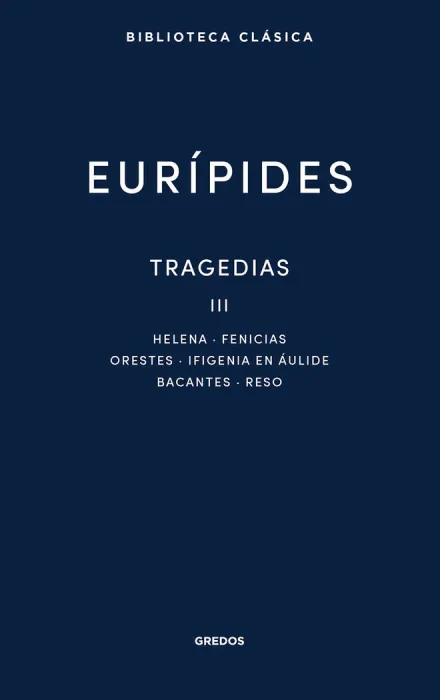 Tragedias Iii