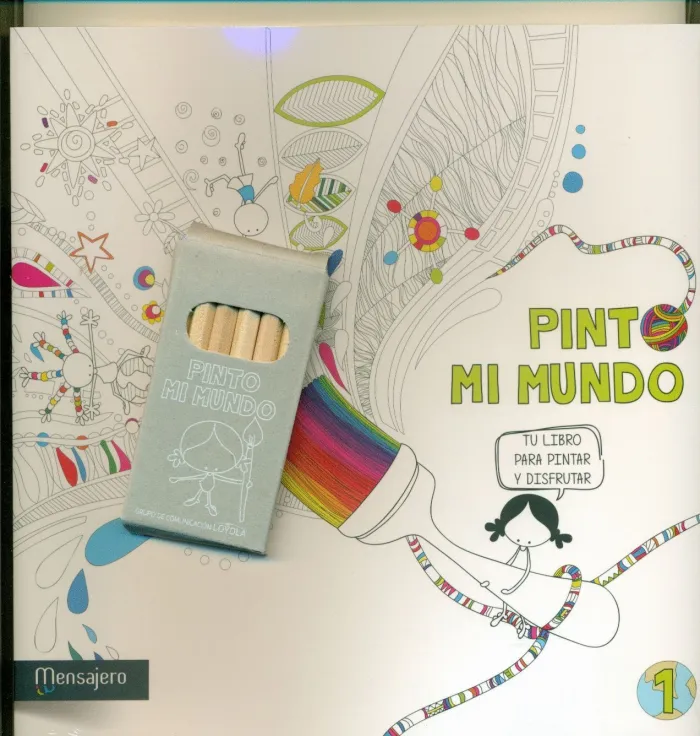Pinto mi Mundo 1 (+ Caja Lapices)